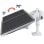 Soporte de Monitor Ergotron LX Series 45-492-216 Doble Apilado 18kg Ajuste Altura Blanco