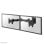 Soporte de pared Neomounts FPMA-W960D doble monitor 10-27" VESA 75/100 ajuste total negro