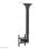 Soporte de techo Neomounts FPMA-C200BLACK para monitor/TV 10-40" ajuste altura, giro e inclinación, 20 kg, VESA 200x200,