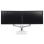 Soporte monitor Ergotron LX 45-245-026 doble brazo ajustable 2x27" 18,1kg plata