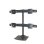 Soporte de monitor de escritorio Ergotron DS100 Quad 4 pantallas 14kg 24" VESA 100x100 negro