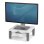 Soporte Escritorio Fellowes 91713 Platino Ajuste Manual Altura 36kg 21" con Cajón