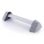 Reposapiés Kensington Oscilante Barra Giratoria 360° Aluminio Plata 136kg Antiderrapante