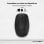 Ratón Owlotech M200 Wireless Bluetooth 6000 DPI Negro Slim Recargable USB-C Silencioso