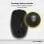 Ratón Owlotech M200 Wireless Bluetooth 6000 DPI Negro Slim Recargable USB-C Silencioso