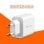 Carregador PcCom Essential 2x USB-C 30W + USB-A 3.0 Branco