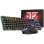 Tempest Calamity Combo 3 en 1 Gaming Teclado + Ratón + Alfombrilla Teclado Francés