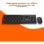 Clavier membrane PcCom Essential MK40 layout ES Copilot sans fil triple connexion