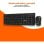 Clavier membrane PcCom Essential MK40 layout ES Copilot sans fil triple connexion