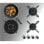 Placa de Gas Cecotec Bolero Squad G 4400S Inox 4 Fuegos 8kW WOK Triple Corona Inoxidable