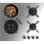 Placa de Gas Cecotec Bolero Squad G 4400S Inox 4 Fuegos 8kW WOK Triple Corona Inoxidable