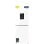 Frigorífico Cecotec Bolero Coolmarket Combi 250 WD 250L No Frost Inverter Blanco 180x55 cm Dispensador de Agua