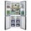 Frigorífico Beko GNO46623MXPN 4 Portas Inox HarvestFresh No Frost 466L Classe D LED