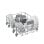 Lave-vaisselle Beko BDFS26020XQ 10 Services E avec fonction AquaStop