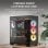 Corsair 3500X LX-R RGB Boîtier Moyen Tour en Verre Trempé pour PC