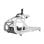 Cockpit Fanatec ClubSport GT Simulación Carreras Acero Ajustable Monitor VESA Blanco Bundle