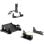 Cockpit Fanatec ClubSport GT Simulación Carreras Acero Ajustable Monitor VESA Blanco Bundle