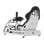 Cockpit Fanatec ClubSport GT Simulación Carreras Acero Ajustable Monitor VESA Blanco Bundle