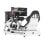Cockpit Fanatec ClubSport GT Simulación Carreras Acero Ajustable Monitor VESA Blanco Bundle