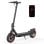 iScooter i10 650W 40km/h 45km de alcance Dupla suspensão 10" App LED Scooter elétrica