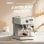 HiBREW H10A Espressomaschine, 20 Bar, 1350 W, 1,8 l, Edelstahl, programmierbar