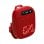 Altavoz portátil JBL Wind 3 Bluetooth Rojo, soporte para bicicleta/moto, visor LED, radio FM, MicroSD y AUX