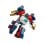 Conjunto de combate LEGO Ninjago Mini Articulado Ninja Mech, compacto e rápido de construir