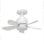 Ventilateur de plafond CP 152038 avec moteur CC ultra-silencieux de 5 W, LED SMD à intensité variable de 10 W et télécommande
