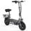 Scooter elétrica iScooter F2 500W, banco rebatível de 10", 36V 7,8Ah, autonomia de 30km, cinzento