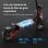 iScooter iX8 2x1200W 65km de alcance 12” Offroad Cruise Suspensão IPX4 Scooter Elétrica