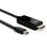Cabo Mini DisplayPort Lindy 36928 3m HDMI Tipo A Macho Preto 4K 1080p