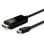 Cabo Mini DisplayPort Lindy 36928 3m HDMI Tipo A Macho Preto 4K 1080p