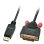 Adapterkabel DisplayPort DVI-D 0,5 m schwarz, männlich DisplayPort zu männlich DVI-D Adapterkabel DisplayPort DVI-D 0,5 m schwarz, männlich