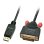 Cable DisplayPort Lindy 41489 0,5 m Macho-Macho DVI-D 1920x1200px Negro
