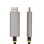Cable USB-C HDMI StarTech 1m 8K 60Hz 4K 144Hz HDR10 DP Alt Modo HDMI 2.1 Gris