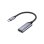 Adaptador USB Tipo C Conceptronic ABBY09G HDMI 4K@60Hz Gris Aluminio 0,18m