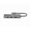 Adaptador USB-C Equip 133485 HDMI DisplayPort VGA USB 2.0 4K Aluminio Negro/Plata
