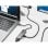 Adaptador USB-C Equip 133485 HDMI DisplayPort VGA USB 2.0 4K Aluminio Negro/Plata