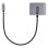 Adaptador USB-C Multipuerto StarTech HDMI VGA Audio 4K60Hz PD 100W Gris