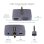 Adaptador USB-C Multipuerto StarTech HDMI VGA Audio 4K60Hz PD 100W Gris