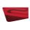 Tapis de Souris BenQ G-SR-SE ROUGE II Estampé Rouge Taille L