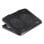 Soporte refrigerante portátil Hama Black Metal 2 ventiladores LED azul hasta 15,6" ajuste altura
