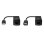 Transmissor e receptor de rede Lindy 43365 60 m 12 Mbit/s Cat5e Cat6 Preto Plástico