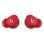 Auricular Beats Solo Buds lações/Música True Wireless Vermelho Transparente