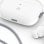 Celly HARMONY Auriculares Sem Fios com Cancelamento de Ruido ANC e USB-C Brancos