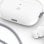 Celly HARMONY Auriculares Sem Fios com Cancelamento de Ruido ANC e USB-C Brancos
