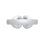Auriculares Celly ARCHBEATWH inalámbricos Bluetooth supraaurales para llamadas y música blancos