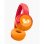 Auricular Fresh 'n Rebel Code Junior Wireless Bluetooth Supraaural Plegable Funny Fox Kids 48h Naranja Rojo