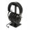 Auricular iggual Dual Tech Pro Music Circumaural Alámbrico Micrófono Extraíble Soporte SA22 Negro