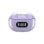 Auricular True Wireless Intenso T313AE ANC Bluetooth 5.4 Estuche Carga USB-C Púrpura